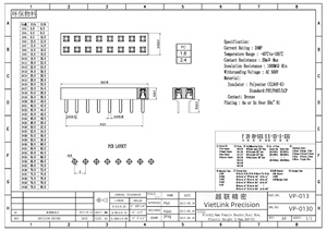 Fournisseur vietnamien nouvelle génération 2.0MM Double rangée U fin connecteur femelle à broche droite connecteurs plats flexibles (FFC FPC) - Product Image 2