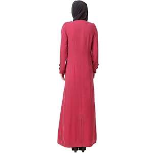 เสื้อคลุมชิฟาแบบอาบายะ ผ้าไหมทอลายพิมพ์  สำหรับฤดูร้อนและฤดูหนาว - Product Image 4