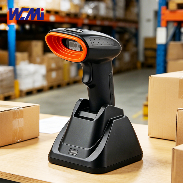 Scanning Gun Bar Qr Code Reader 2D 1D Handheld BLE USB 2.4G Wireless Barcode Scanner Store Supermarket Warehouse Inventory