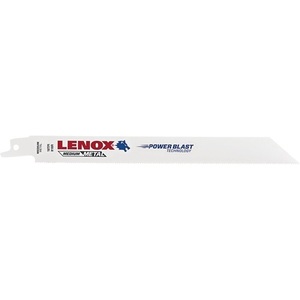 ใบเลื่อยเลื่อน LENOX 818R เหล็กกล้า ขนาด 203 มม. ยาว 19 มม. กว้าง 18 ฟัน แพ็ค 5 ชิ้น สำหรับงานโลหะ งานพิมพ์ออฟเซ็ต - Product Image 1