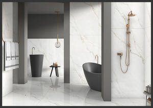 กระเบื้องพอร์ซเลนสำหรับอพาร์ทเมนท์สมัยใหม่ ขนาด 120x180 ซม. หนา 9 มม. ทนกรด พื้นผิวกันลื่น เหมาะสำหรับใช้ในห้องนั่งเล่นโรงแรม คุณภาพดีที่สุด - Product Image 6