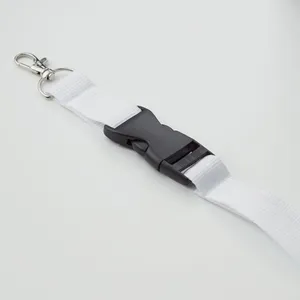Lanière de merchandising en métal personnalisée avec crochet large pour porte-badge et accessoires - Product Image 1