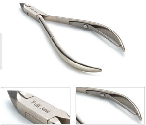 Cortador de uñas de acero inoxidable de alta calidad para manicura y pedicura, pinzas para cutículas para dedos para el cuidado de las uñas y el embalaje OEM de cutículas - Product Image 5