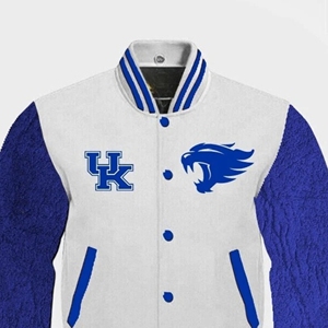 Premium Kentucky University Wildcats Varsity Bomber Jacket Diseño atrevido Punto transpirable para un ajuste cómodo de invierno - Product Image 2