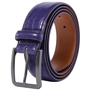 Cinturón de cuero genuino para hombres de calidad premium, cinturones de cuero para el trabajo informal de negocios - Product Image 6