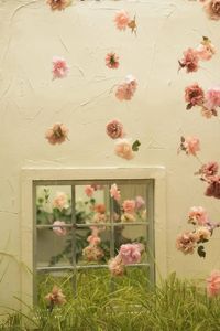 Hot Sale Handmade <b>Wedding</b> Flower Garland Hanging Flower Garland <b>Wall</b> <b>Decor</b> Flower Garland Nursery on Wholesale Price - Product Image 2