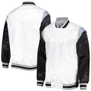 Chaquetas de hombre de calle principal de Pakistán Diseño de servicio OEM Chaquetas de béisbol impermeables de invierno de color de contraste de algodón 100% personalizadas - Product Image 2