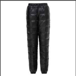 Pantalon en duvet de canard ultraléger taille haute pour hommes, imperméable et coupe-vent pour le ski et le camping en plein air, imprimé respirant - Product Image 2