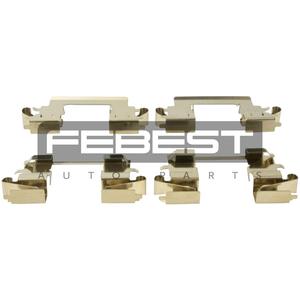 Disc brake <b>clip</b> set FEBEST (0103-MCU3F) - Product Image 1