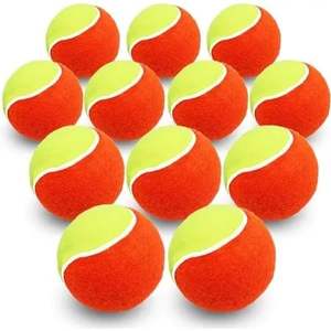 Ballon de tennis de plage d'entraînement en feutre de caoutchouc standard ITF Stage 2, 65 mm, personnalisable, prix abordable, pour le divertissement - Product Image 2