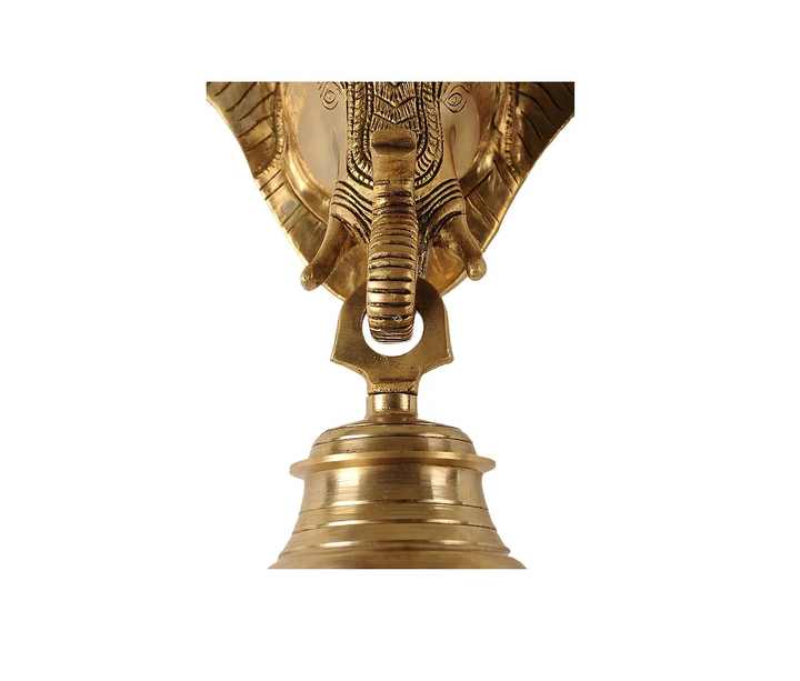 Hotel Home Office Reception Peon Calling Usage Customize Modern Durable Brass Bell New Design Brass Hand Bell in Wholesale