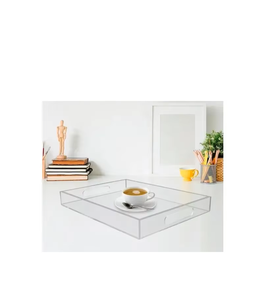 Nueva fabricación, suministro directo de fábrica, bandeja acrílica, apto para lavavajillas, producto de tendencia para cocina, comida, desayuno a precio barato - Product Image 6