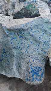 Lot de pierres précieuses en granit azurite bleu jaspe naturel K2 pour la guérison et la décoration religieuse de la maison - Product Image 2