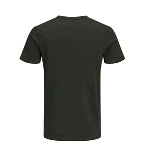 T-shirt unisexe décontracté à épaules tombantes en coton personnalisable avec logo imprimé Option col rond pour hommes vente en gros - Product Image 4
