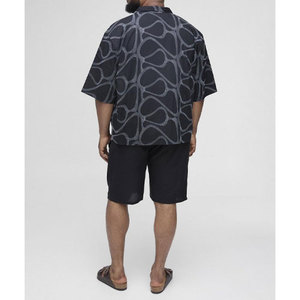 2025, venta al por mayor, camisas informales para hombres, camisas estampadas de verano de playa a la moda, camisas informales de manga corta para hombres - Product Image 2