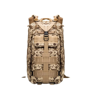 Sac à dos de camouflage multifonctionnel de haute qualité pour hommes Sac de sports de plein air de grande capacité Sac en polyester à fermeture éclair - Product Image 1