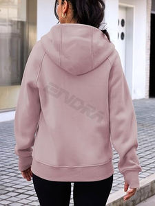 เสื้อฮู้ดกันแดดสำหรับผู้หญิงเสื้อมีฮู้ดแบบรูดซิปมีซิปสำหรับผู้หญิงเสื้อผ้ากันแดดพิมพ์ลายแบบกำหนดเอง - Product Image 6