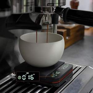 Balance à café numérique portable mini 2kg/1g rechargeable haute précision avec minuteur LED pour café moulu, en métal antiadhésif facile à nettoyer - Product Image 6