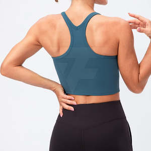 Sujetador Deportivo Personalizado con Logotipo para Mujer, de Alta Calidad, Ligero, Transpirable, Ecológico, de Spandex/Poliéster con Transferencia de Calor - Product Image 2