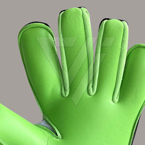 Guantes de Portero de Cuero Personalizables Más Vendidos con Correa Antideslizante Ajustable Hechos en Pakistán Colores y Logotipo Personalizados - Product Image 5
