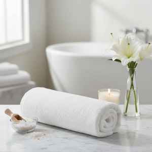 Premium Hotel Face & Bath <b>Towel</b> Set 50x70 cm 100% <b>Turkish</b> Cotton High Absorbency Waterproof Quick Dry House Use - Product Image 2