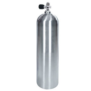 Mini-bouteille de plongée 2L en aluminium, cylindre de plongée portable, bouteille d'air avec valve DIN, équipement sous-marin - Product Image 5