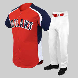 Uniformes de Béisbol Sublimados Personalizados, Antibacterianos, 100% Poliéster, Colores y Tallas Personalizables para Pedidos de Equipo - Product Image 3