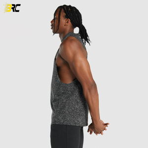 Nouveauté 2022, débardeur personnalisé pour homme, grande taille, respirant, écologique, séchage rapide, débardeur de sport de haute qualité pour homme - Product Image 3