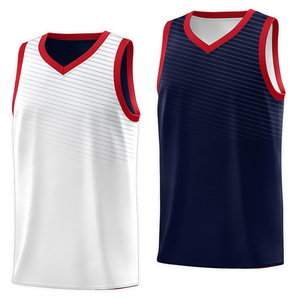 Maillot de basket-ball pour jeunes en maille respirante en polyester pur, design par sublimation, ensembles de tailles plus grandes, qualité de maillot, vêtements de basket-ball OEM - Product Image 1
