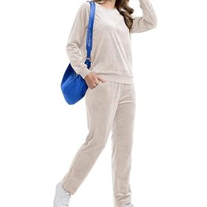 Conjunto Deportivo de Invierno con Capucha, Estampado o Liso, Corte Ajustado, Tallas Grandes, Unisex, para Mujer, en Oferta - Product Image 5