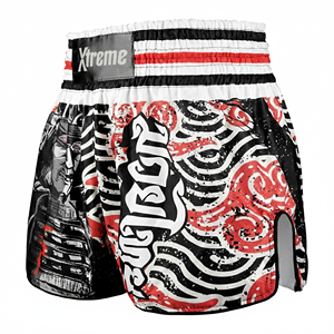 Muay Thai Boxing MMA Fight Shorts Unisex Spandex/Polyester Lightweight Quick Dry Breathable Loose/Regular Fit Martial Arts Wear - Product Image 5