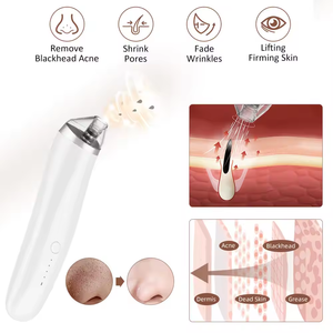 Mới nhất điện mạnh hút mụn đầu đen comedo extractor công cụ thiết bị mặt loại bỏ mụn trứng cá Kit loại bỏ mụn đầu đen máy - Product Image 4
