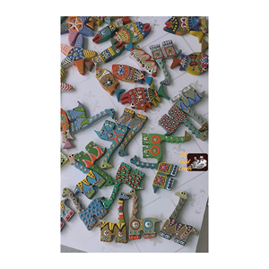 Peces de madera respetuosos con el medio ambiente: diseño único, hechos a mano y respetuosos con el medio ambiente. - Product Image 5