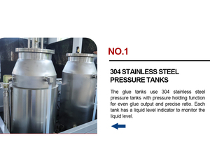 Alimentation automatique Mélange automatique de colle Technologie d'application d'adhésif EPI Machine d'application d'adhésif SPL-9.EPI - Product Image 2