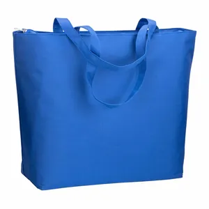 Borsa Promozionale Personalizzata 300D con Cerniera per Uso in Spiaggia - Product Image 1