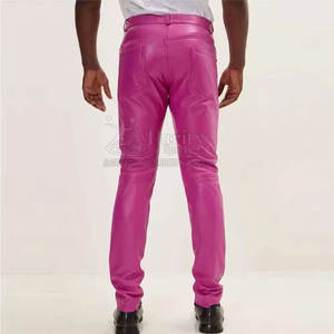 Pantalones cálidos de invierno para hombre, pantalones cómodos de cuero para hombre, pantalones de cuero para hombre de alta calidad para invierno - Product Image 3