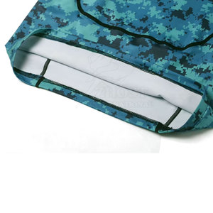 Vente en gros de maillots MMA à manches courtes pour hommes, pour l'été, la plage et le surf, avec coutures haute résistance, gilet de performance - Product Image 5