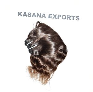 Venta al por mayor barato 100% fabricante pelo de color natural negro mujer máquina doble trama onda profunda ondulado negro mujeres cabello humano - Product Image 3