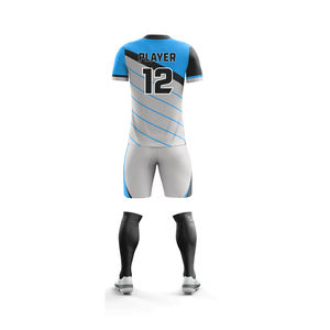 Uniforme de fútbol para hombre con estampado digital personalizado de alta calidad OEM, ropa deportiva ligera, uniforme de entrenamiento transpirable de secado rápido - Product Image 6