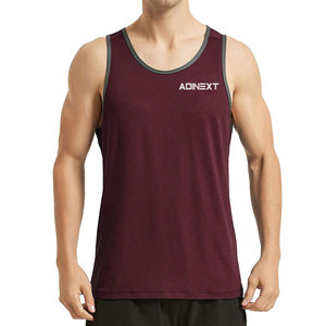 Camiseta sin Mangas para Hombre, Talla Grande, Diseño Único, Tejida, Transpirable, Casual, de Alta Calidad, Sostenible, al por Mayor - Product Image 1