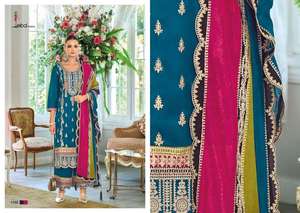 Magnifique costume de style pakistanais avec dupatta assorti pour les événements spéciaux, les fonctions de mariage, prêt à être expédié - Product Image 4