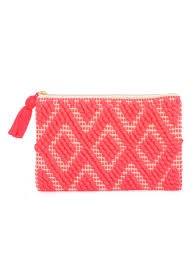 Women's Floral Wedding Evening <b>Clutch</b> Purse <b>bags</b> with Zircon and Golden Beads Waterproof for Travel - Product Image 6