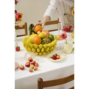 Bol en céramique de designer haut de gamme, décoration de table de luxe, accent minimaliste, tendance contemporaine, style américain, passe au lave-vaisselle - Product Image 3