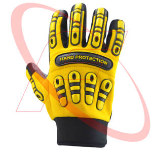 Gants de mécanicien antidérapants anti-chocs de haute qualité Gants en cuir du Pakistan pour un usage quotidien - Product Image 3