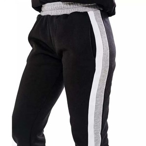 Chándales transpirables de gran tamaño para mujer, forro polar de algodón con logotipo personalizado, perfectos para gimnasio y trajes informales, ropa deportiva, chándales - Product Image 6