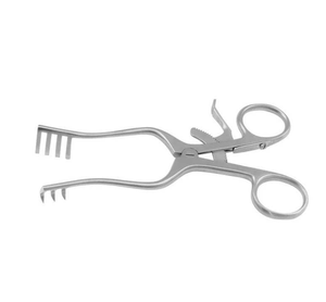 Weitlaner Instruments chirurgicaux de qualité médicale Écarteurs émoussés en acier Source d'alimentation manuelle pour une rétraction tissulaire douce et fiable - Product Image 6