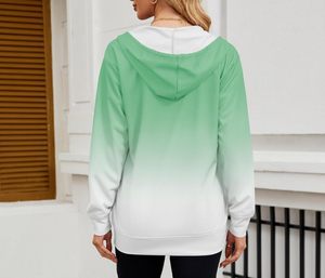Sudaderas con cremallera de algodón 100% para mujer de alta calidad, mejor precio, temporada de invierno, logotipo personalizado, diseño personalizado - Product Image 3