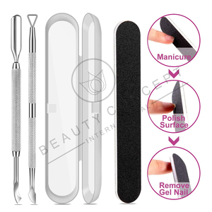 Empujador de cutículas de uñas de MOQ bajo Producto hecho en Pakistán Empujador de cutículas de Venta caliente Instrumentos DE BELLEZA DE ACERO INOXIDABLE ecológicos - Product Image 4