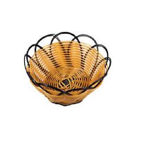 Cesta de frutas de madera de bambú de Venta caliente Calidad superior Almacenamiento de frutas redondeadas decorativas curvadas a mano Artículo caliente - Product Image 1