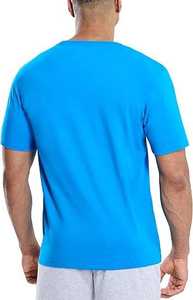 T-shirt personnalisé pour hommes à manches courtes 100% coton Logo Broderie 220GSM Vente en gros OEM Promotionnel - Product Image 5